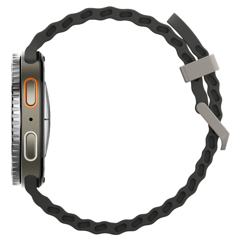 Marco de protección Spigen Tune Diver para Samsung Galaxy Watch8 44mm, Negro ACS10008