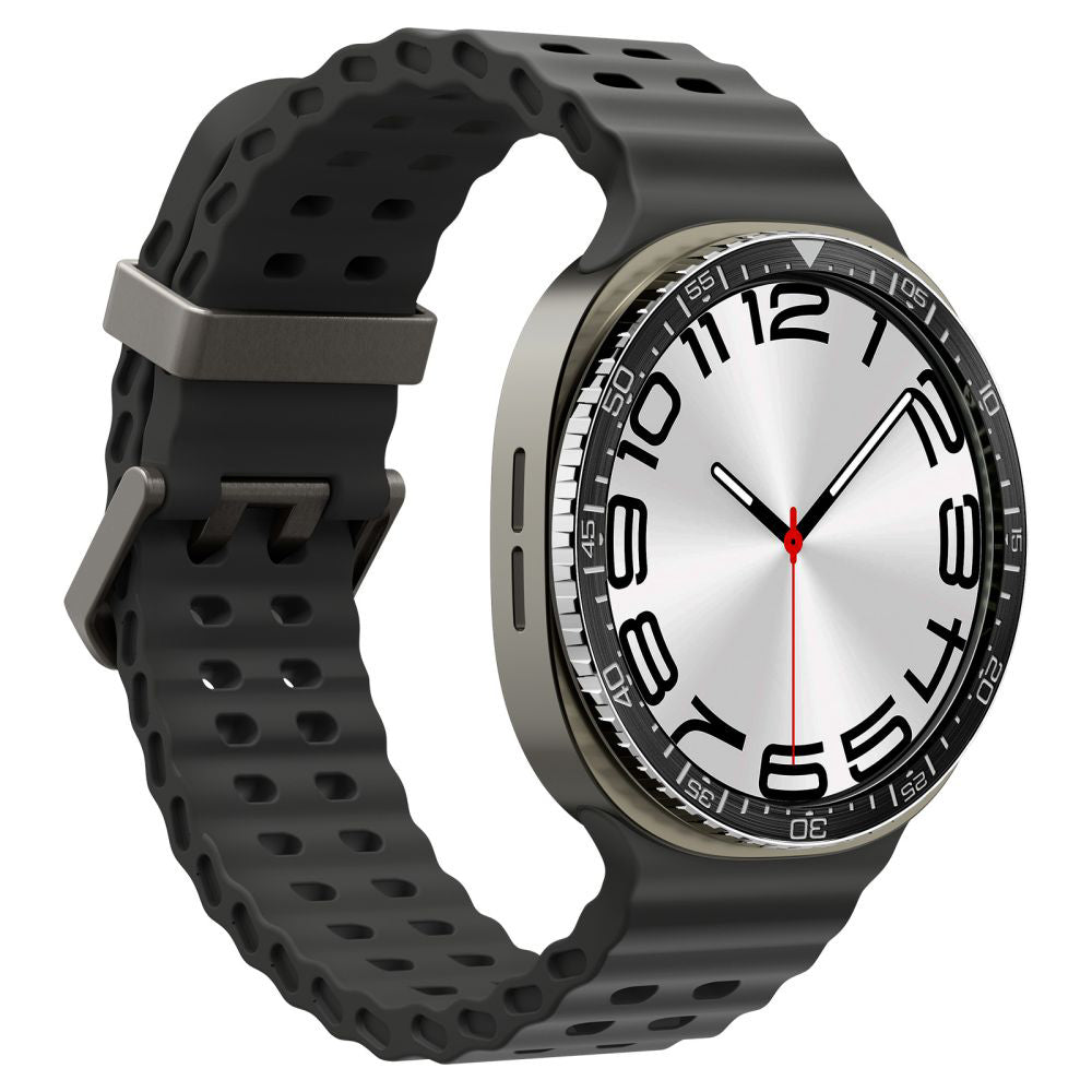 Marco de protección Spigen Tune Diver para Samsung Galaxy Watch8 44mm, Negro ACS10008