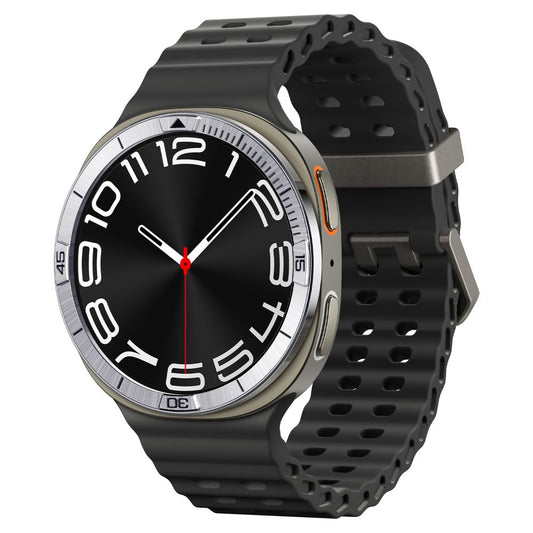 Marco de Protección Spigen Tune Pilot para Samsung Galaxy Watch8 44mm, Plateado