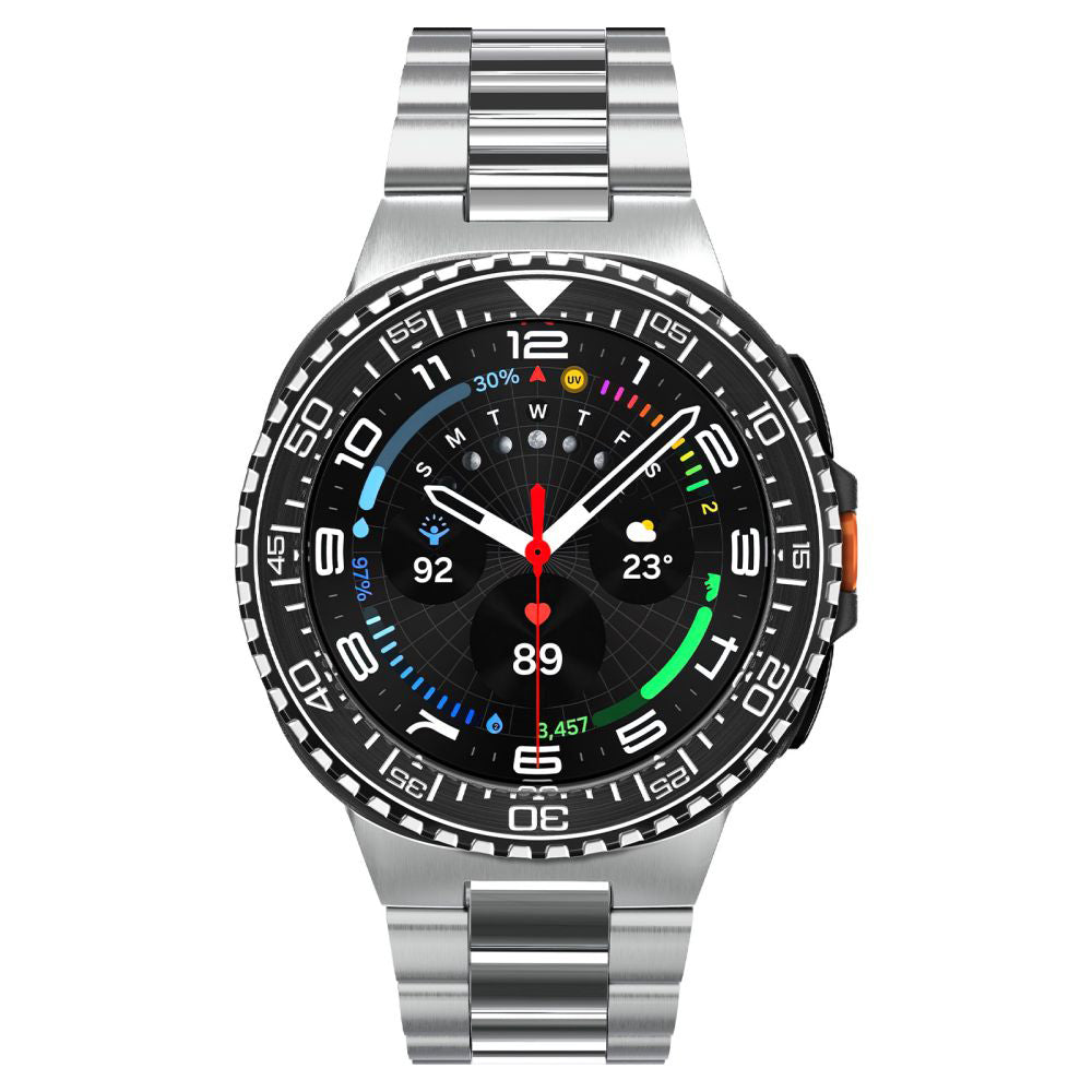 Marco de Protección Spigen Tune Pro Diver para Samsung Galaxy Watch8 Classic, Negro