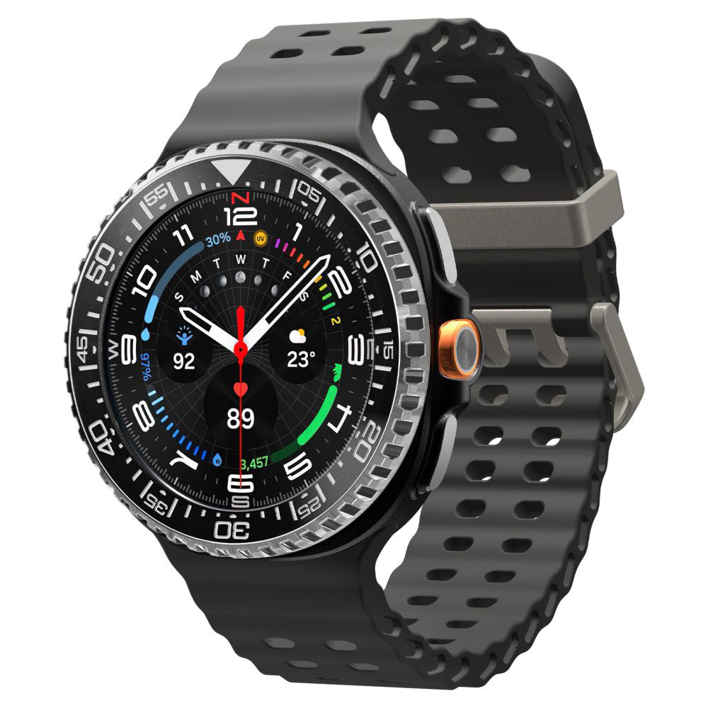 Marco de Protección Spigen Tune Pro Diver para Samsung Galaxy Watch8 Classic, Negro