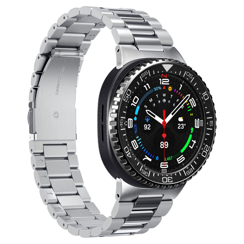 Marco de Protección Spigen Tune Pro Diver para Samsung Galaxy Watch8 Classic, Negro