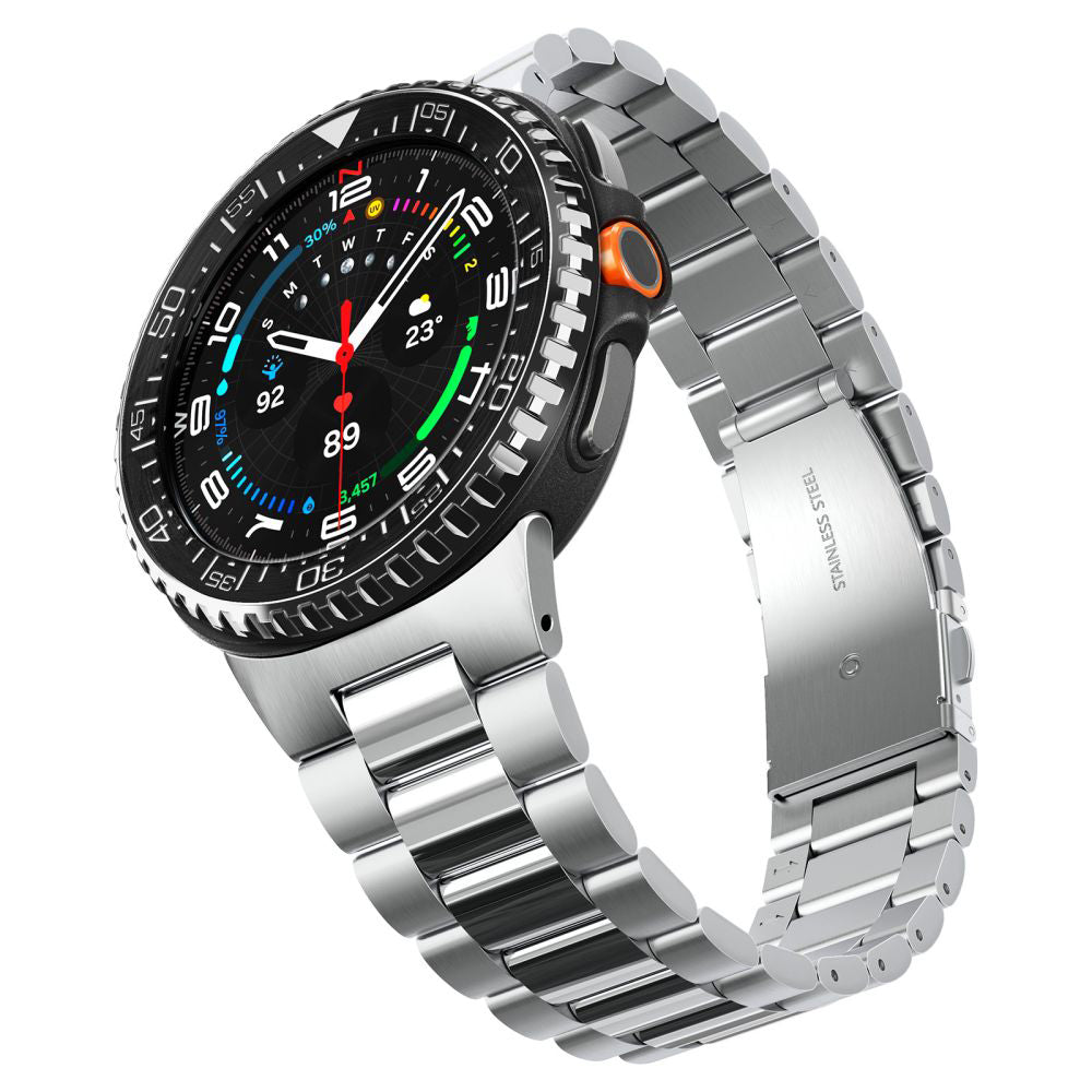 Marco de Protección Spigen Tune Pro Diver para Samsung Galaxy Watch8 Classic, Negro
