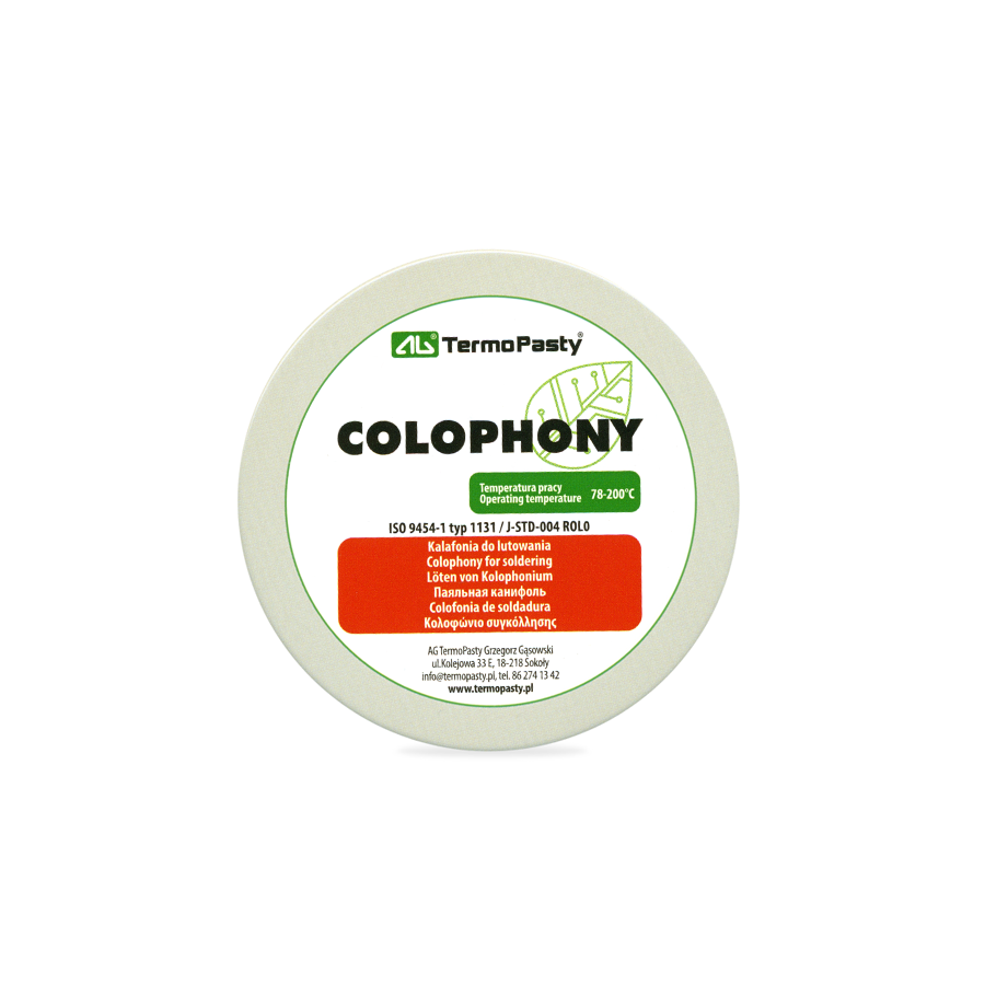 Resina Flux Colofonio AG Termopasty, 20g ART.AGT-033