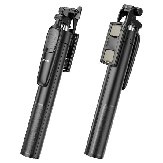 Selfie Stick Bluetooth HOCO K19 Soul Live Broadcast, Universal, Negro