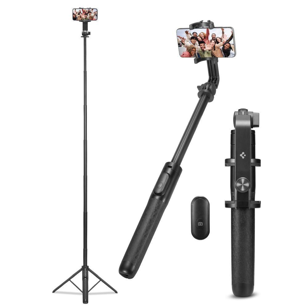 Selfie Stick Bluetooth Spigen S560W, Universal, Black