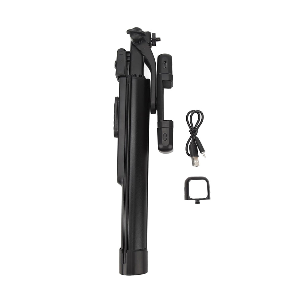 Selfie Stick Bluetooth Techsuit K30S, Universal, Negro