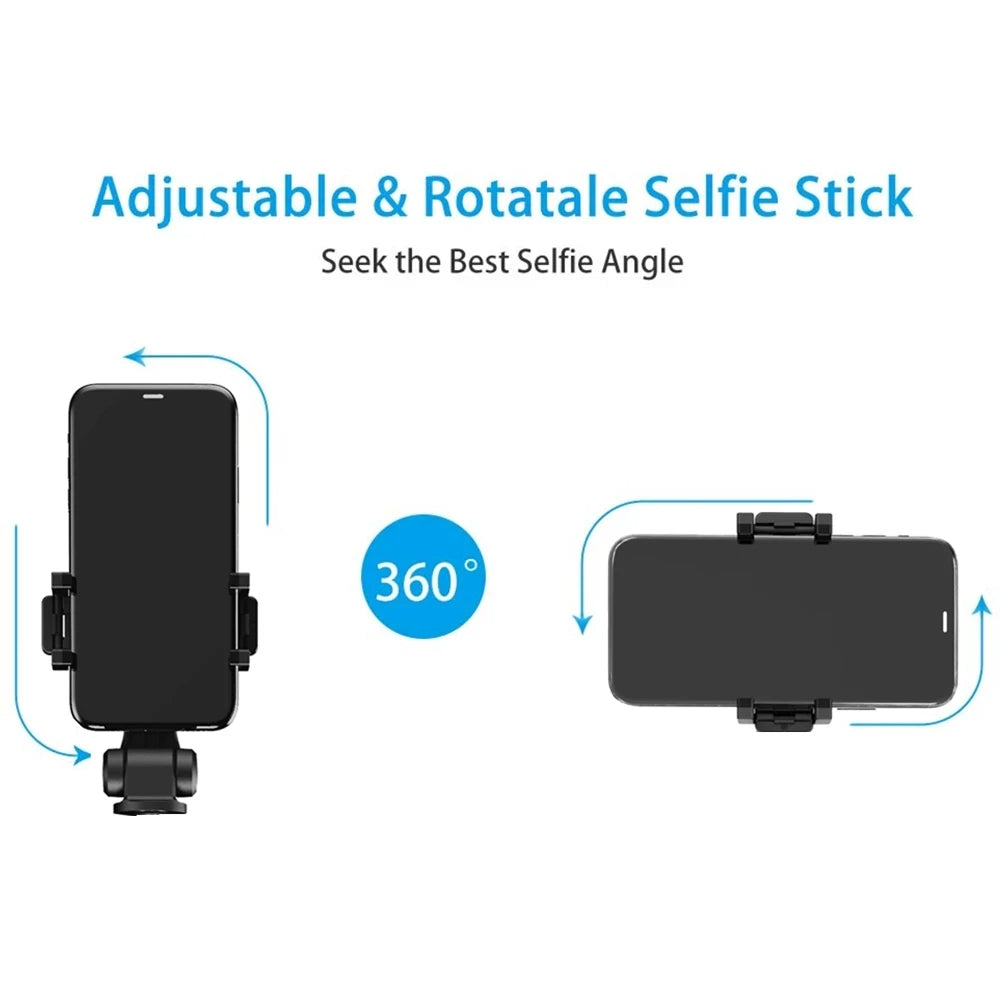 Selfie Stick Bluetooth Techsuit L01, Universal, Negro
