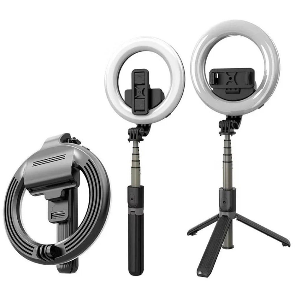 Selfie Stick Bluetooth Techsuit L07, Universal, Negro