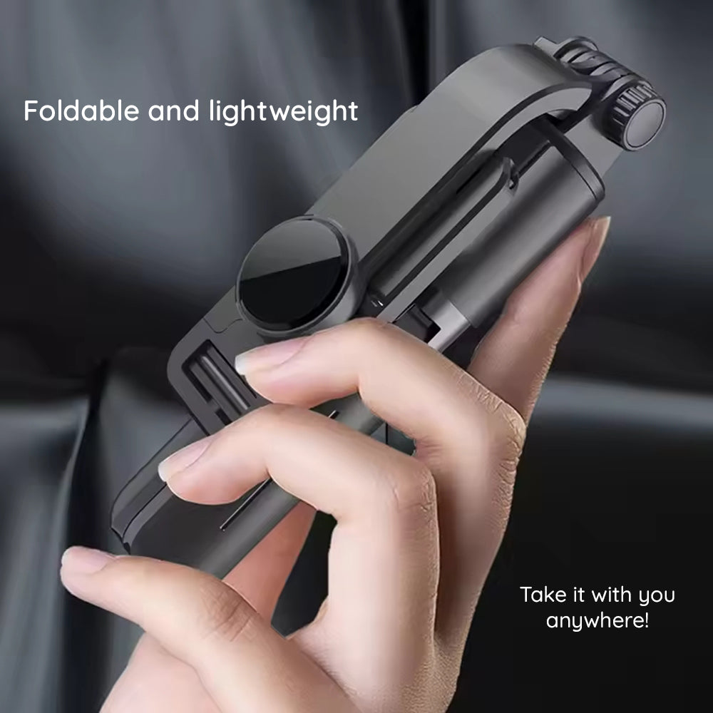 Selfie Stick Bluetooth Techsuit L10, Universal, Negro