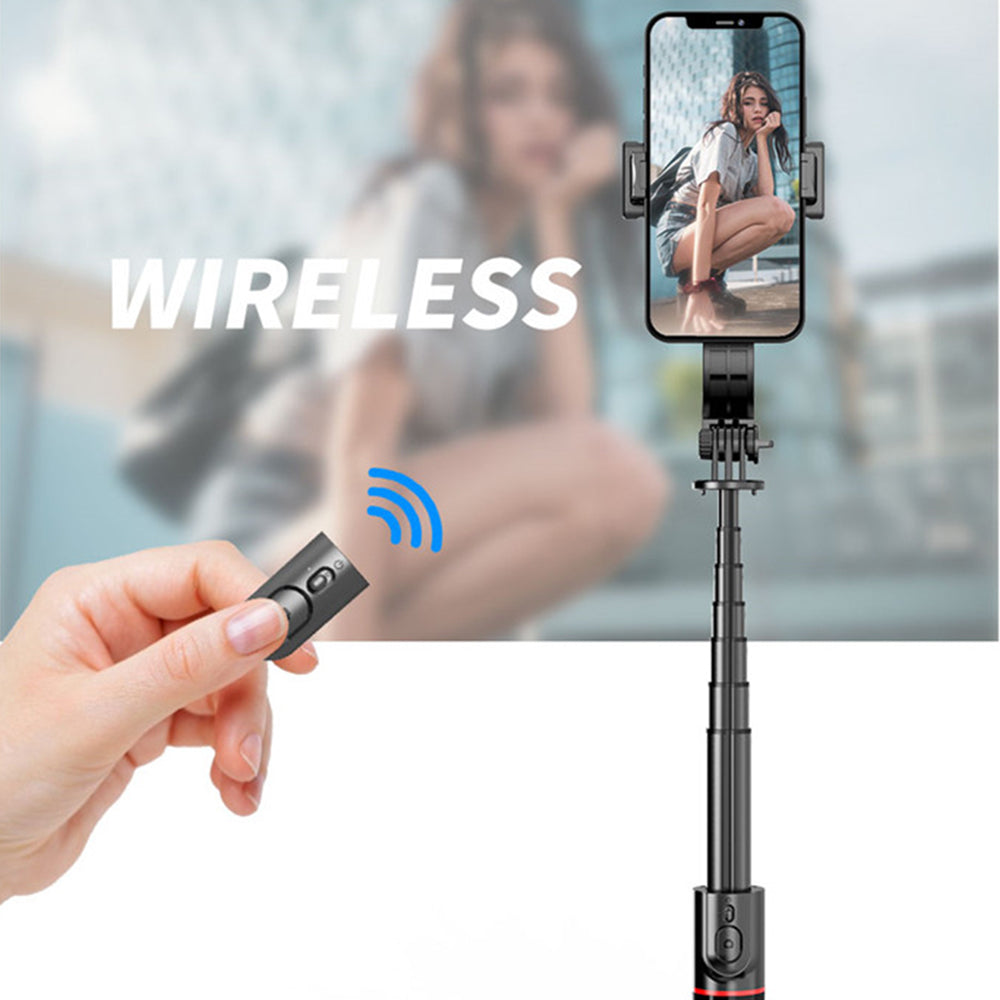 Selfie Stick Bluetooth Techsuit L12, Universal, Negro