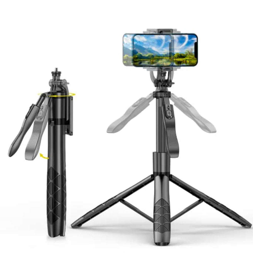 Selfie Stick Bluetooth Techsuit L16, Universal, Negro