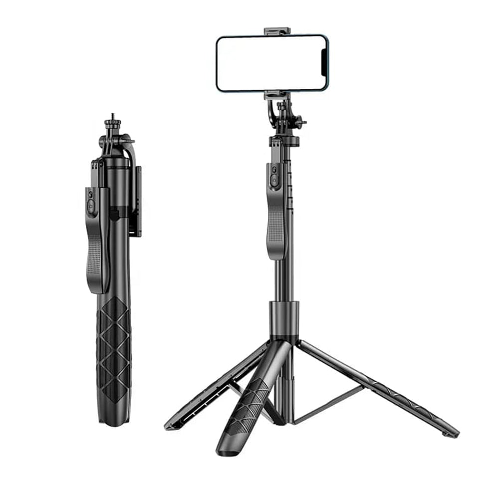 Selfie Stick Bluetooth Techsuit L16, Universal, Negro