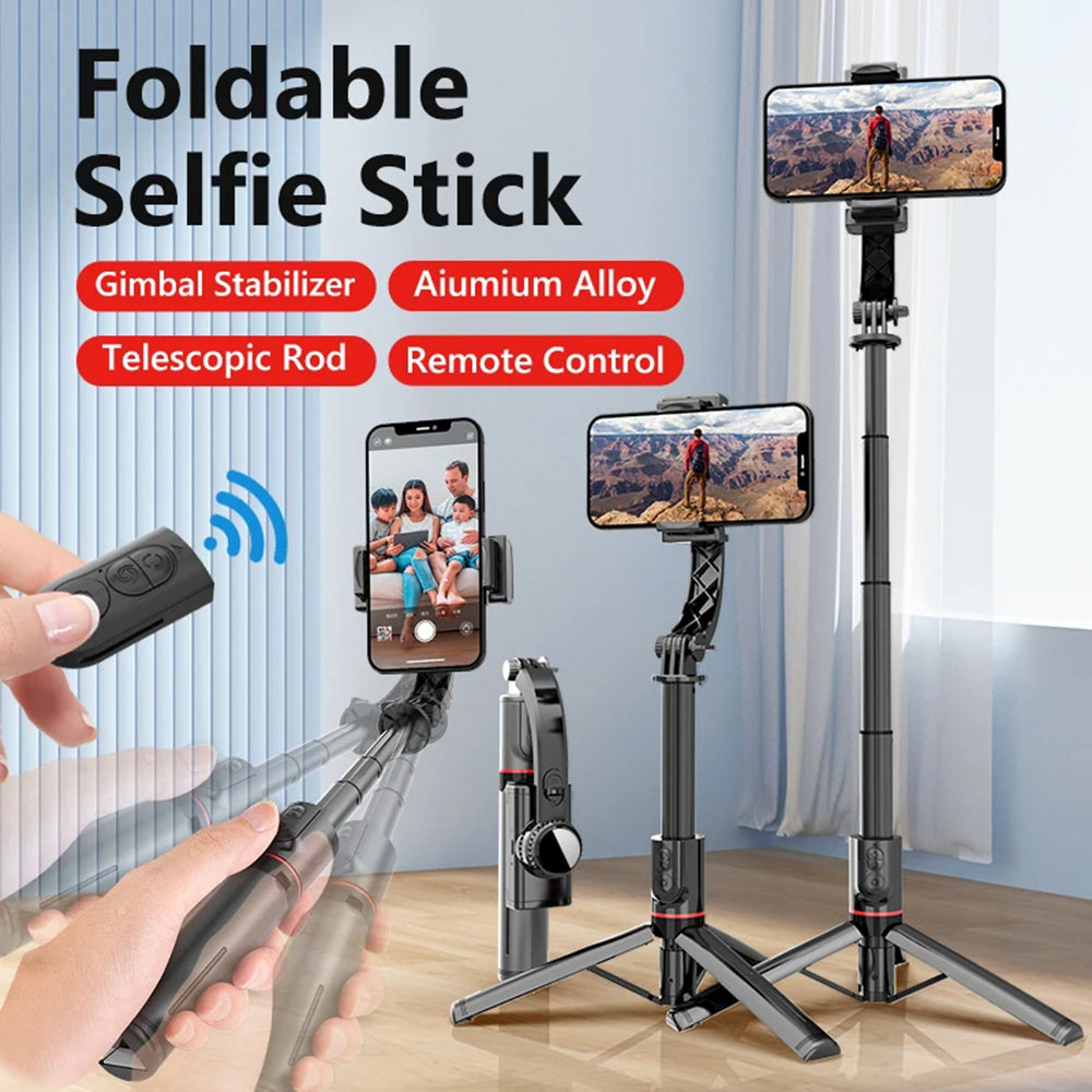 Selfie Stick Bluetooth Techsuit L19, Universal, Negro