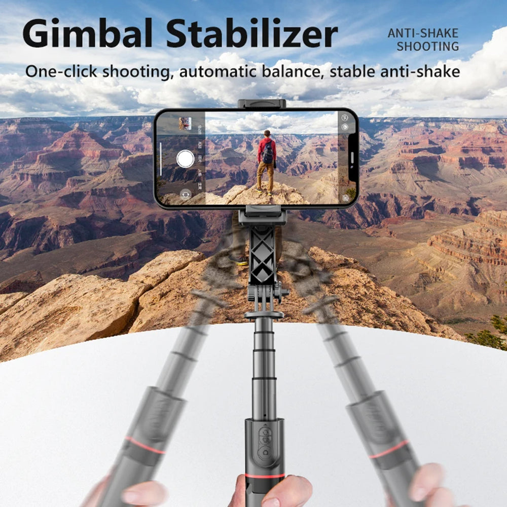 Selfie Stick Bluetooth Techsuit L19, Universal, Negro