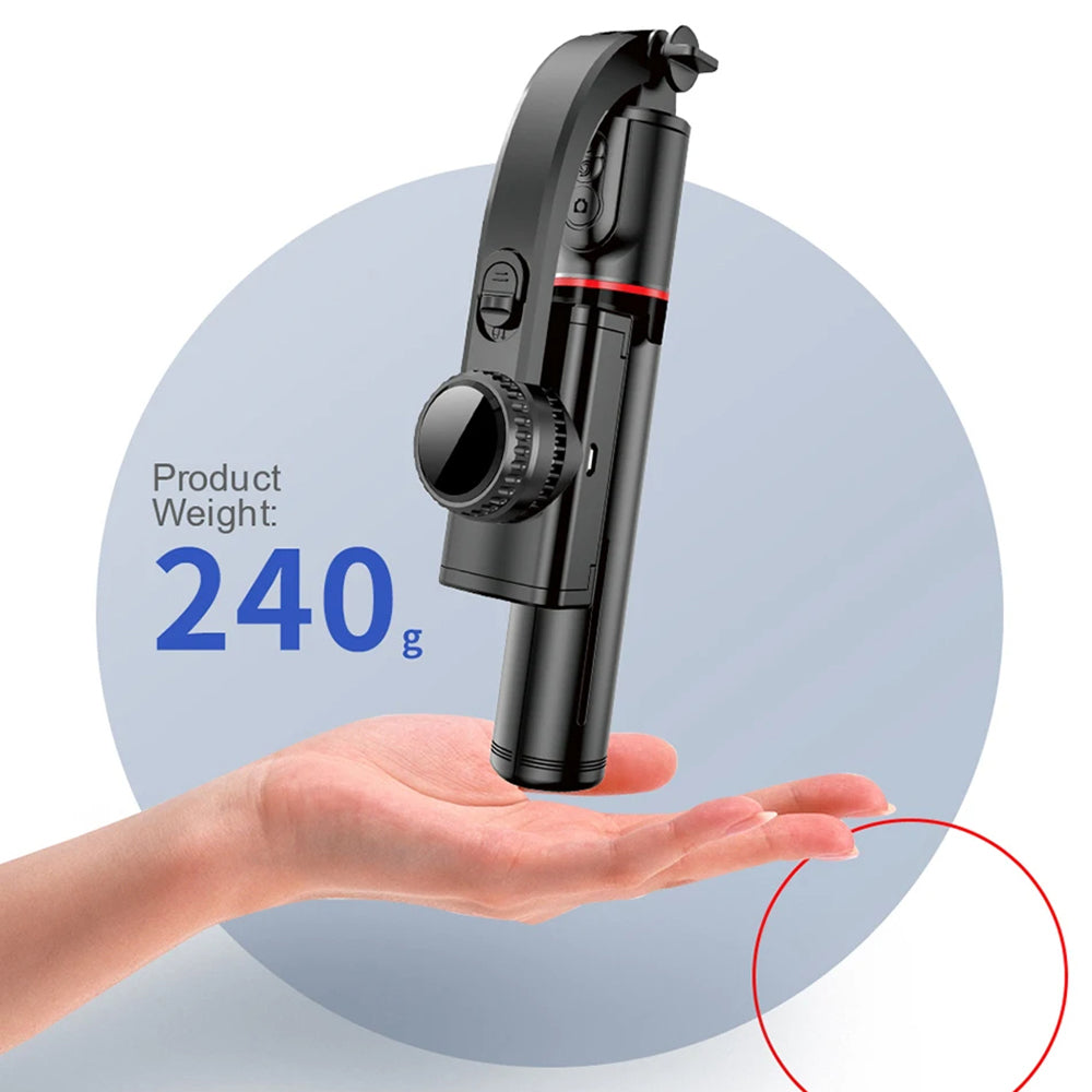 Selfie Stick Bluetooth Techsuit L19, Universal, Negro