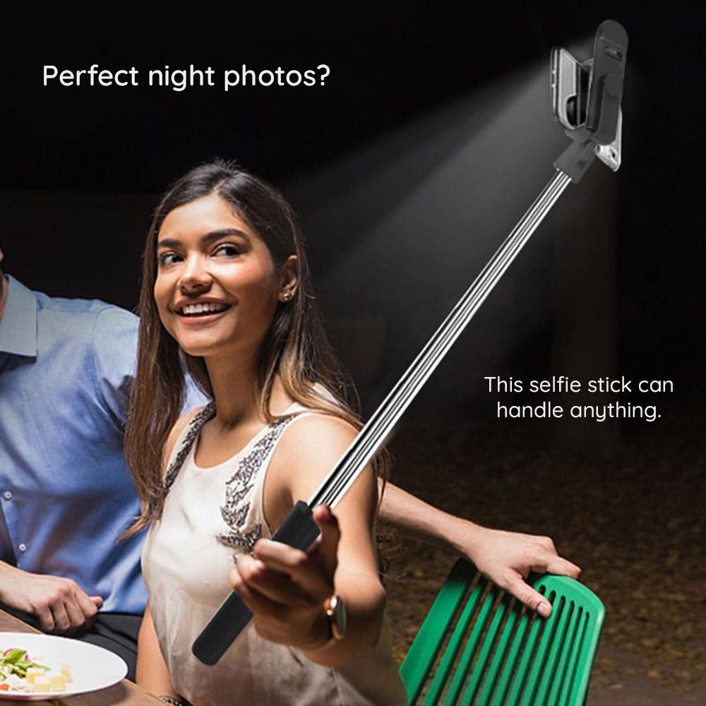 Selfie Stick Bluetooth Techsuit S05-S, Universal, Negro