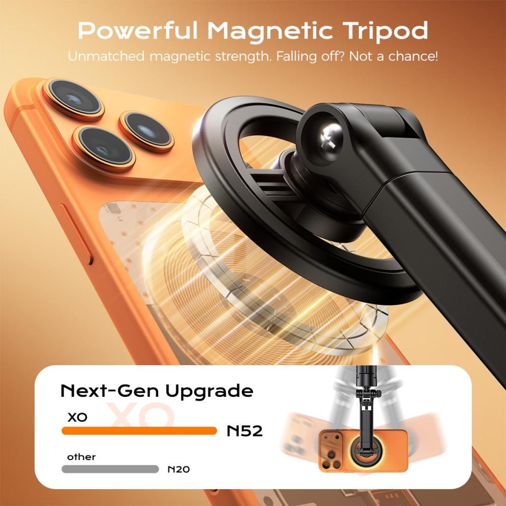 Selfie Stick Bluetooth XO Design SS30, Universal, Negro