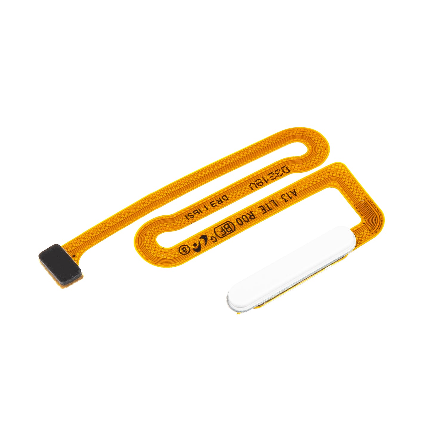 Sensor de huellas dactilares Samsung Galaxy A13 A135, con banda, Blanco, Service Pack GH96-15035D