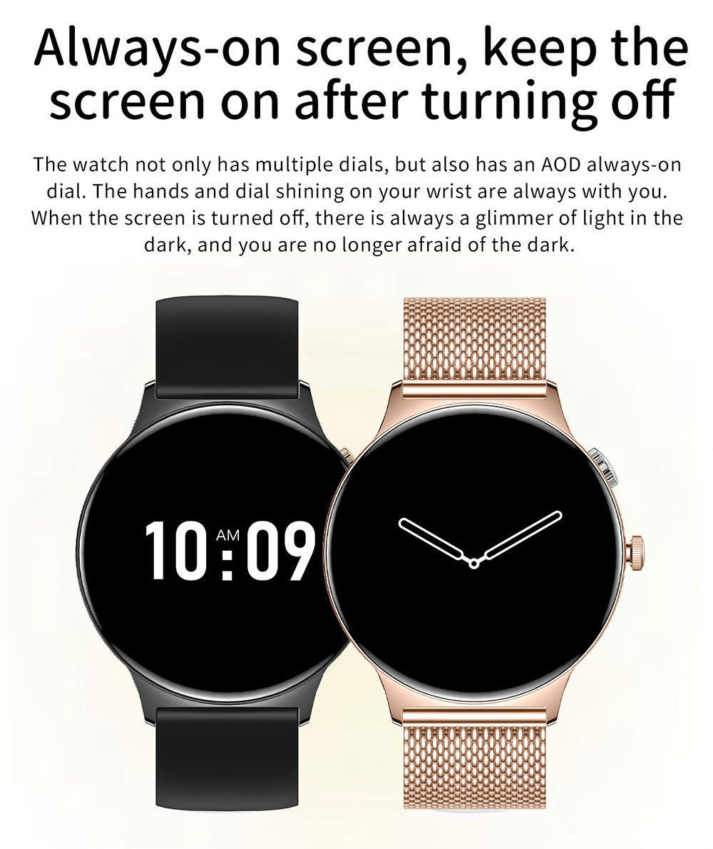 Smartwatch Blavec M01 Vesta Call, Negro