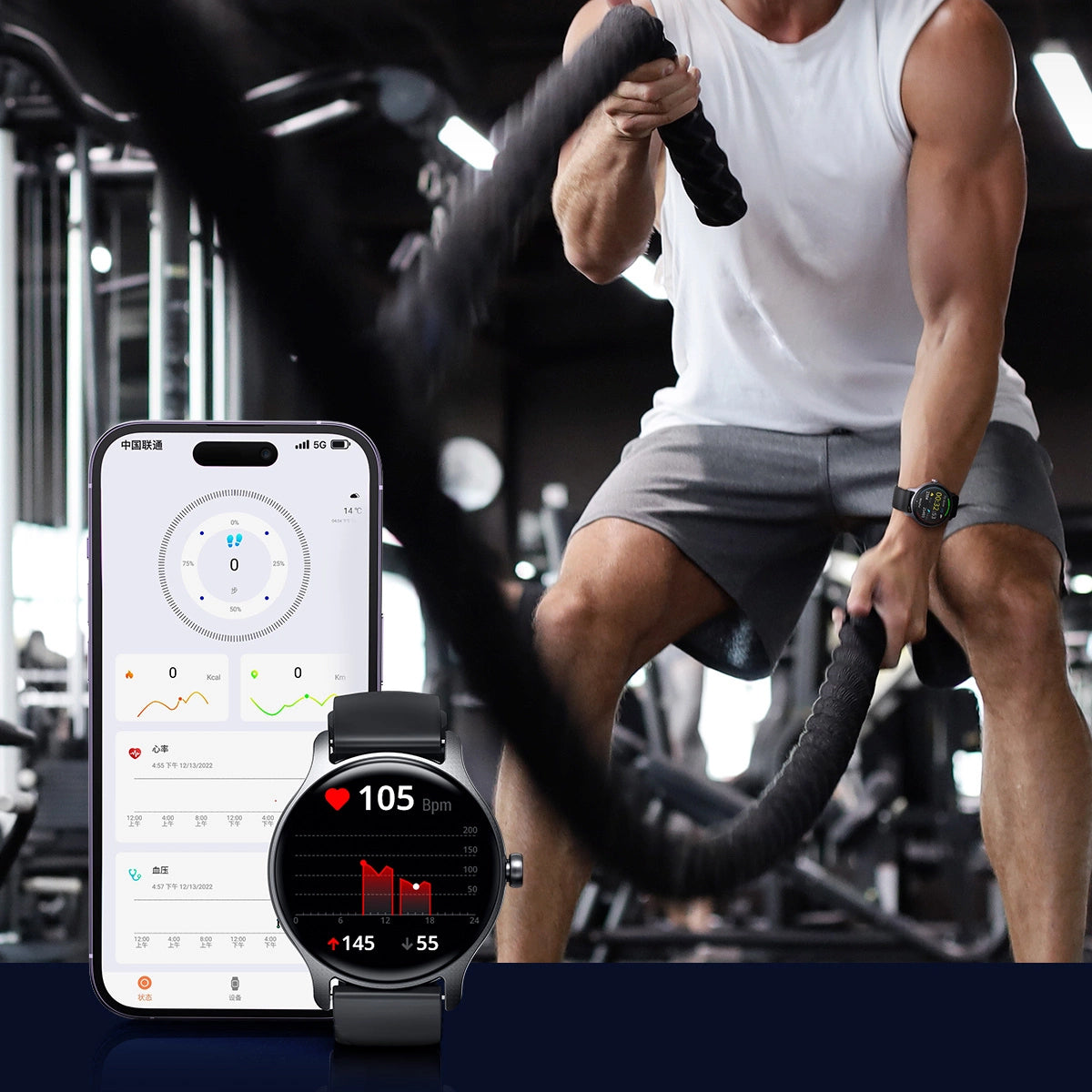 Smartwatch Joyroom JR-FC1 Call, Gris
