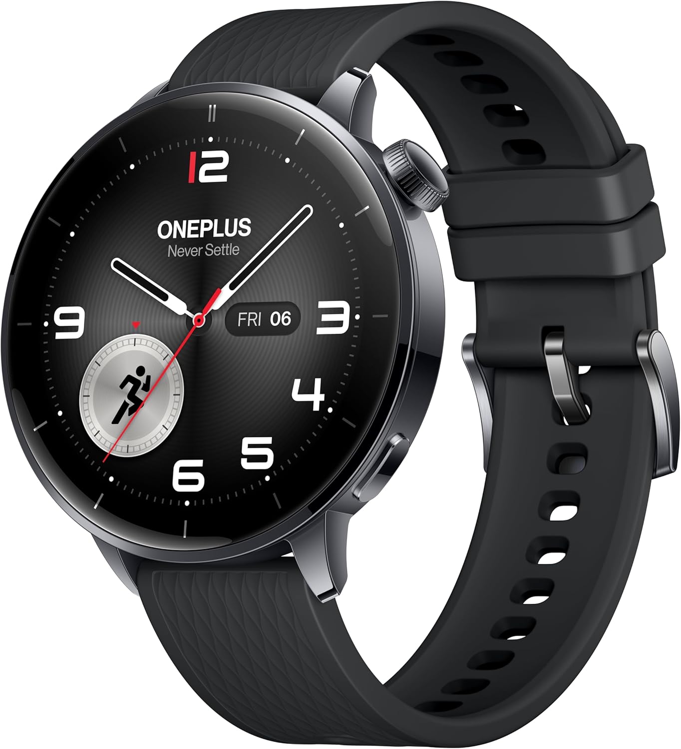Smartwatch OnePlus Watch 3, 43mm, Negro 5491100421