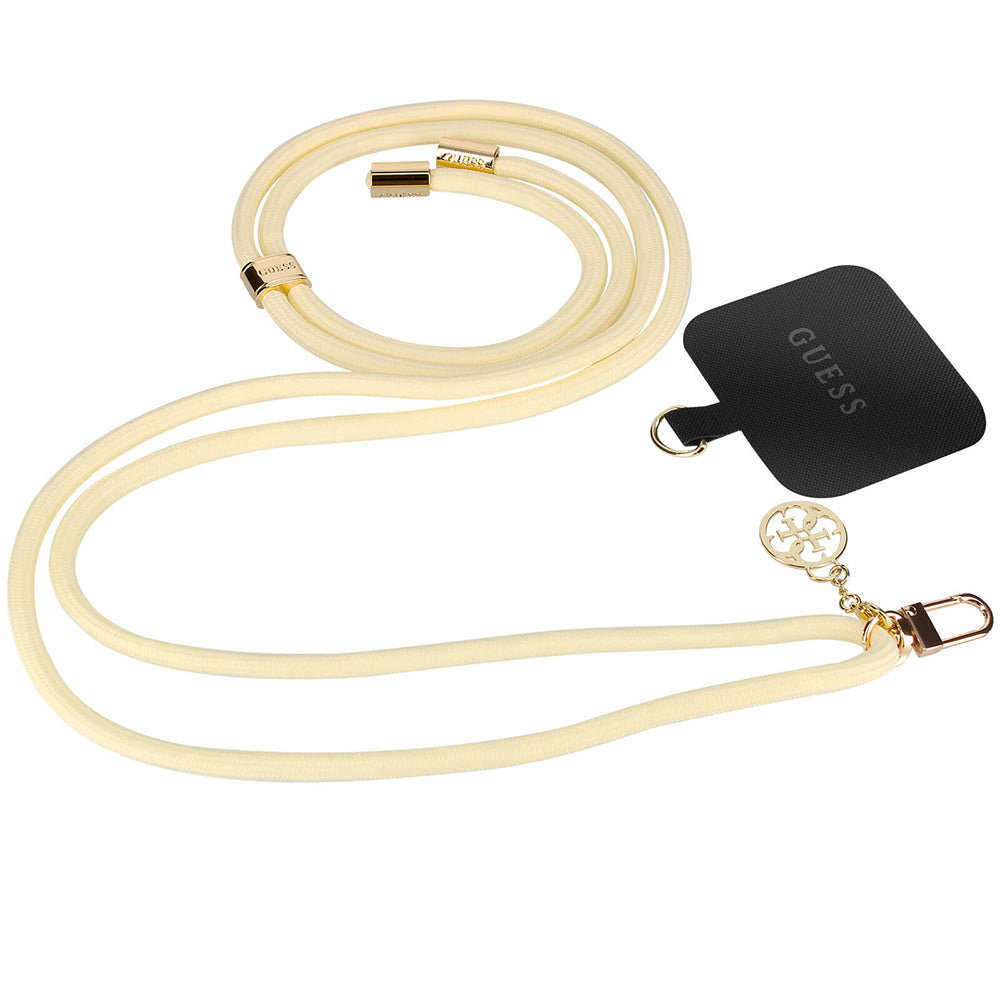 Cordón para Teléfono Guess Crossbody, Universal, Beige