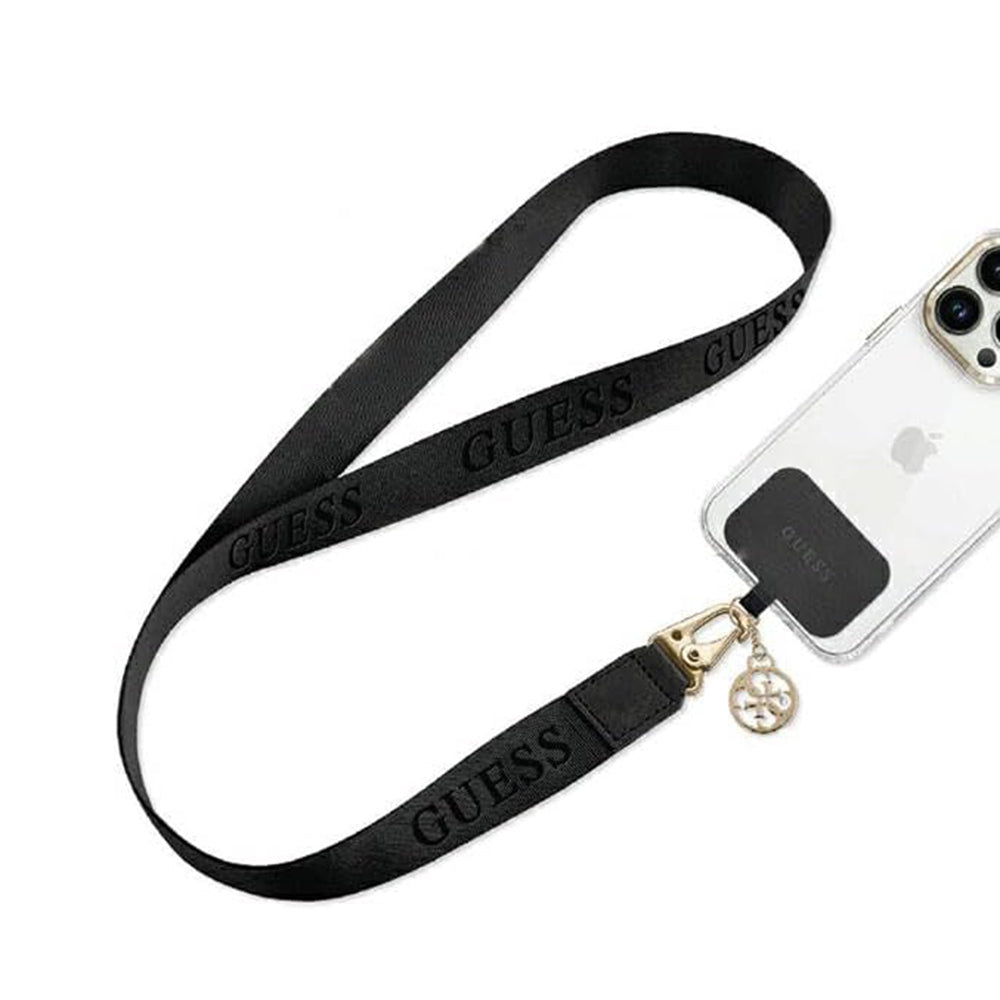 Cordón para Teléfono Guess Link Snap, Negro