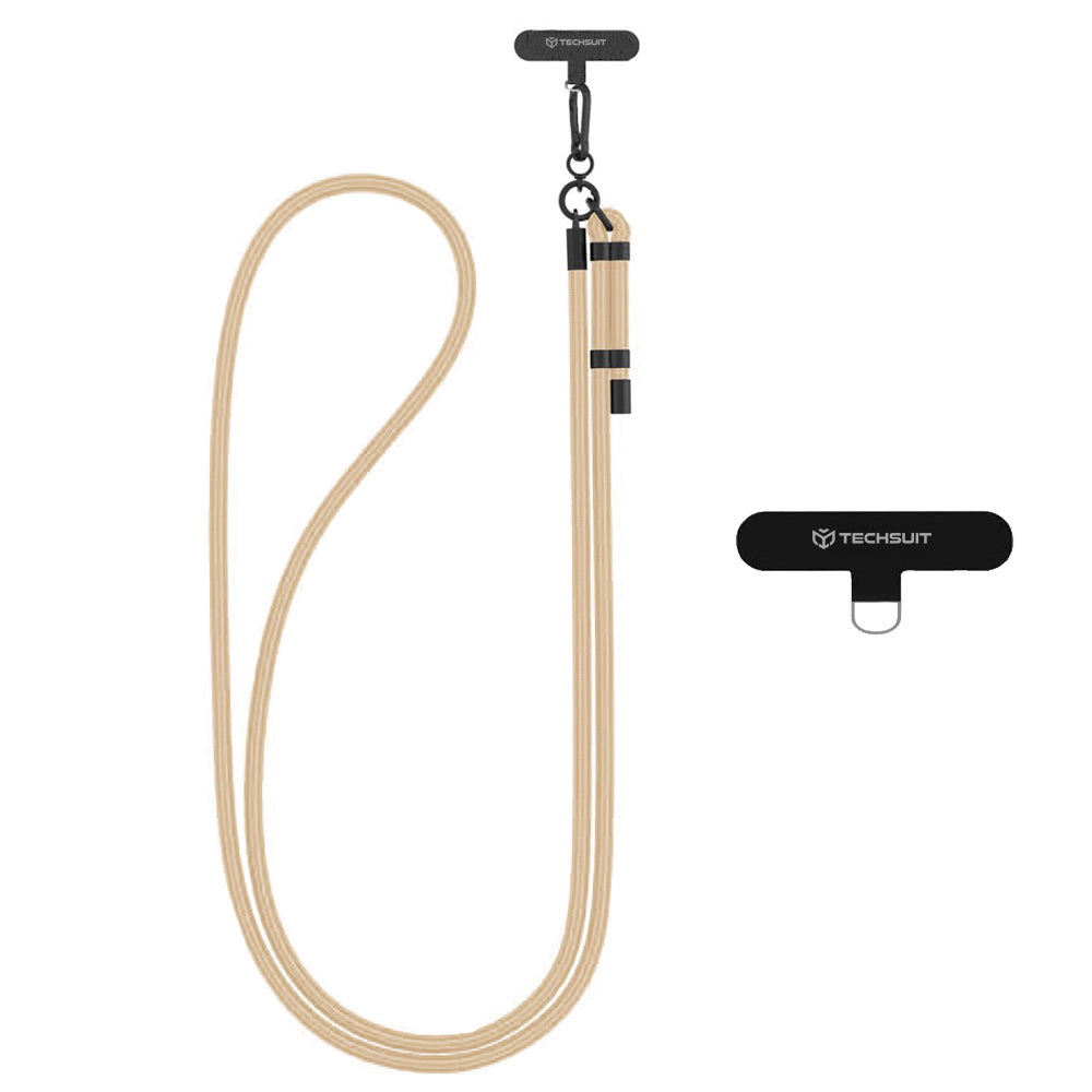 Cordón para teléfono Techsuit RCS1-08, beige