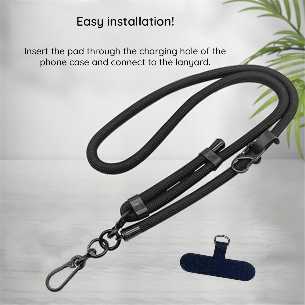 Cordón para teléfono Techsuit RCS1-18, Gris