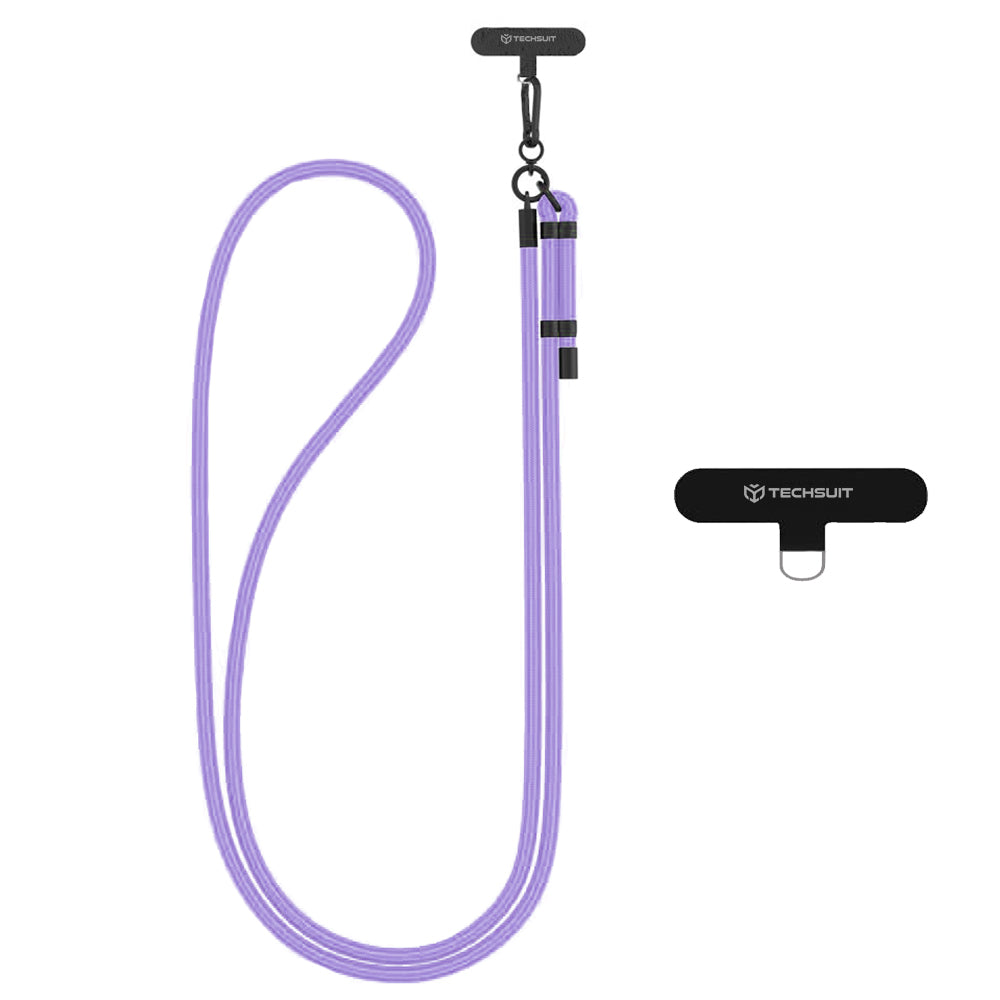Cordón para teléfono Techsuit RCS1-21, Violeta