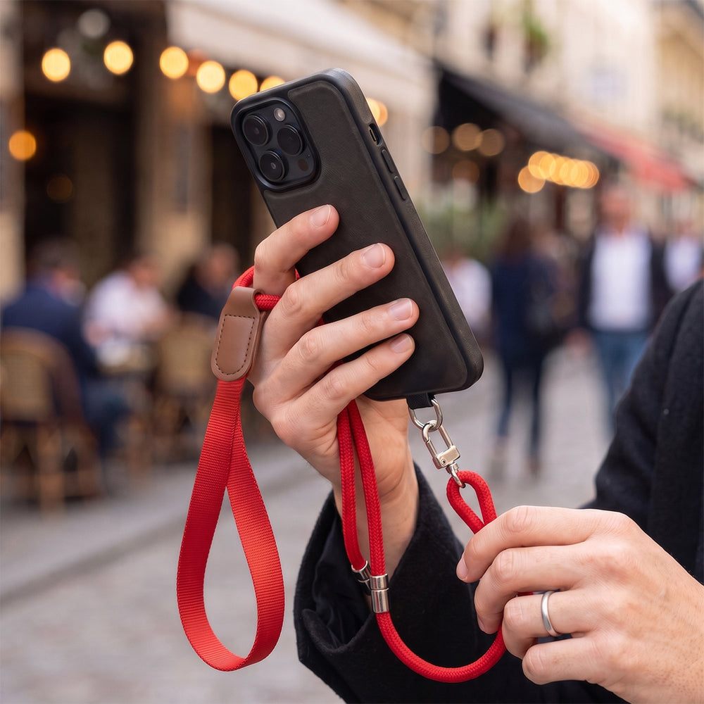 Techsuit UrbanLoop TLN2C Phone Lanyard, Cream