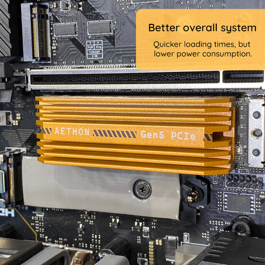 Solid State Drive (SSD) Dato Ares Aethon, NVME M.2, PCIe Gen5x4, 2TB, Negro ARSAT-2TB