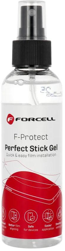 Solución Gel Forcell Perfect Stick, para aplicación de Lámina Protectora de Plástico / Silicona, 150ml