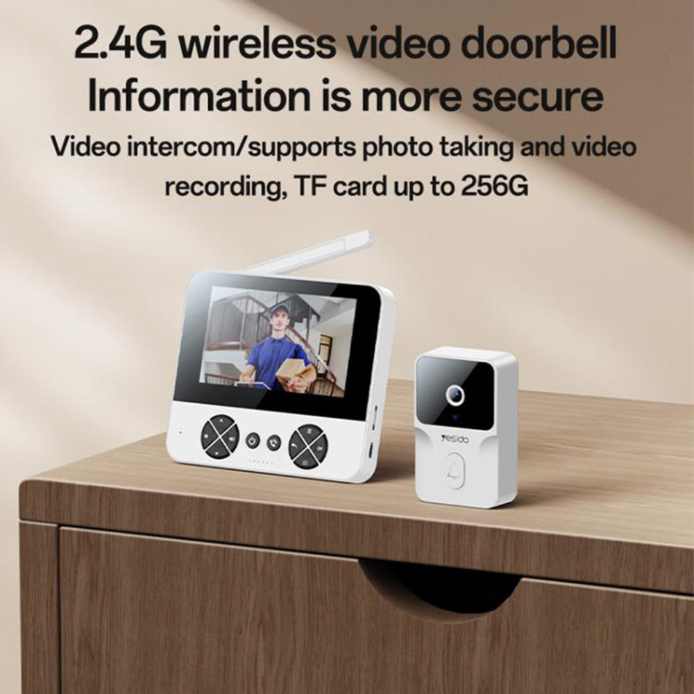 Timbre Yesido KM27, Wi-Fi, 2K