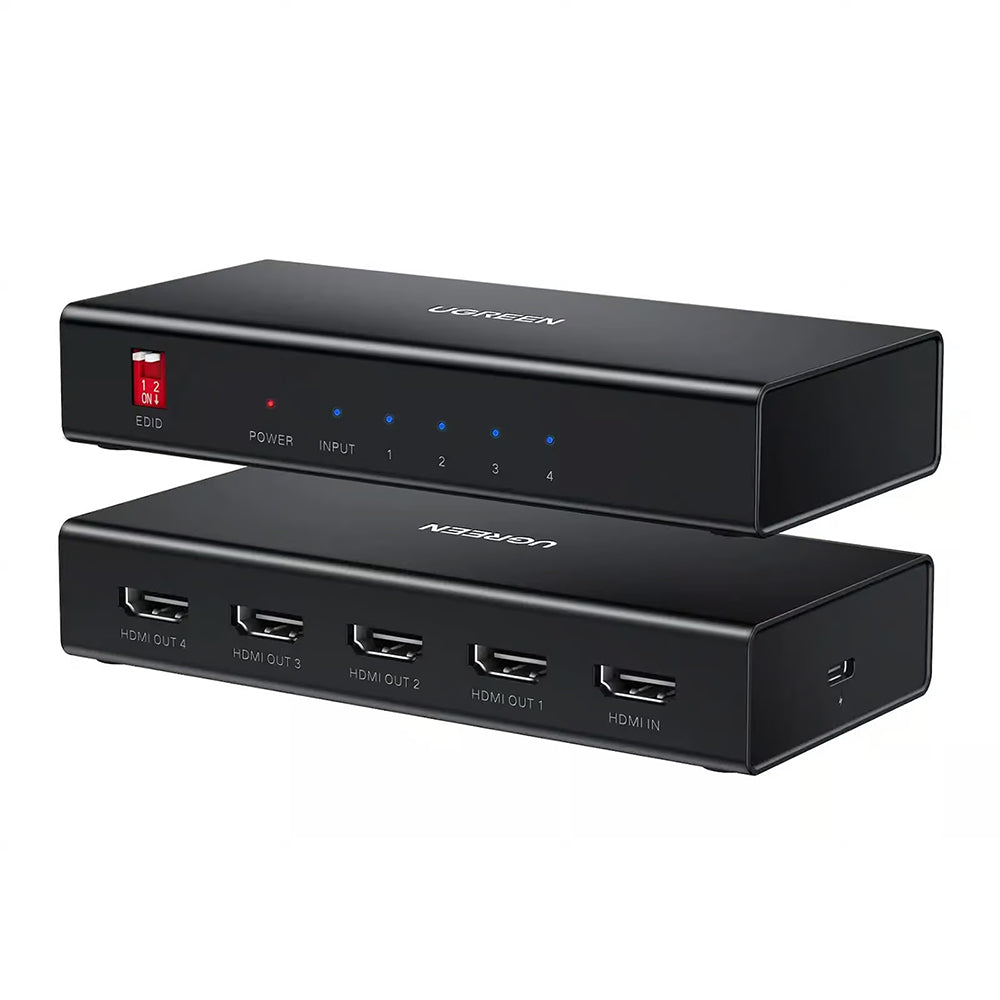 Splitter Video HDMI UGREEN CM570 (90514), Negro
