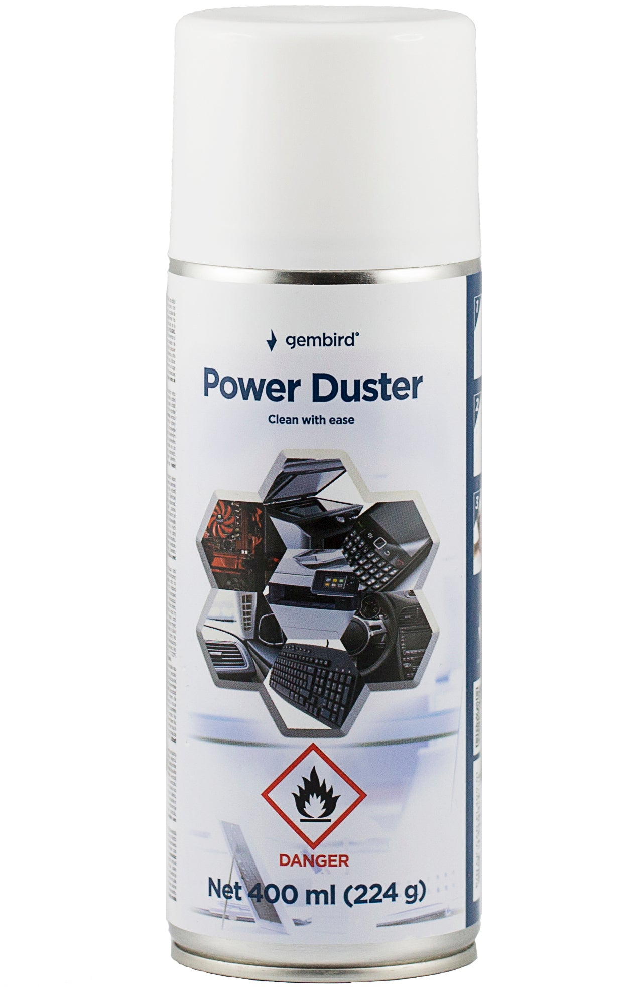 Spray de Aire Comprimido Gembird, 400ml CK-CAD-FL400-01