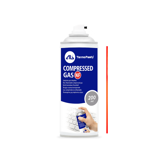 Spray de Aire Comprimido AG Termopasty NF (No Inflamable), 200ml ART.AGT-255