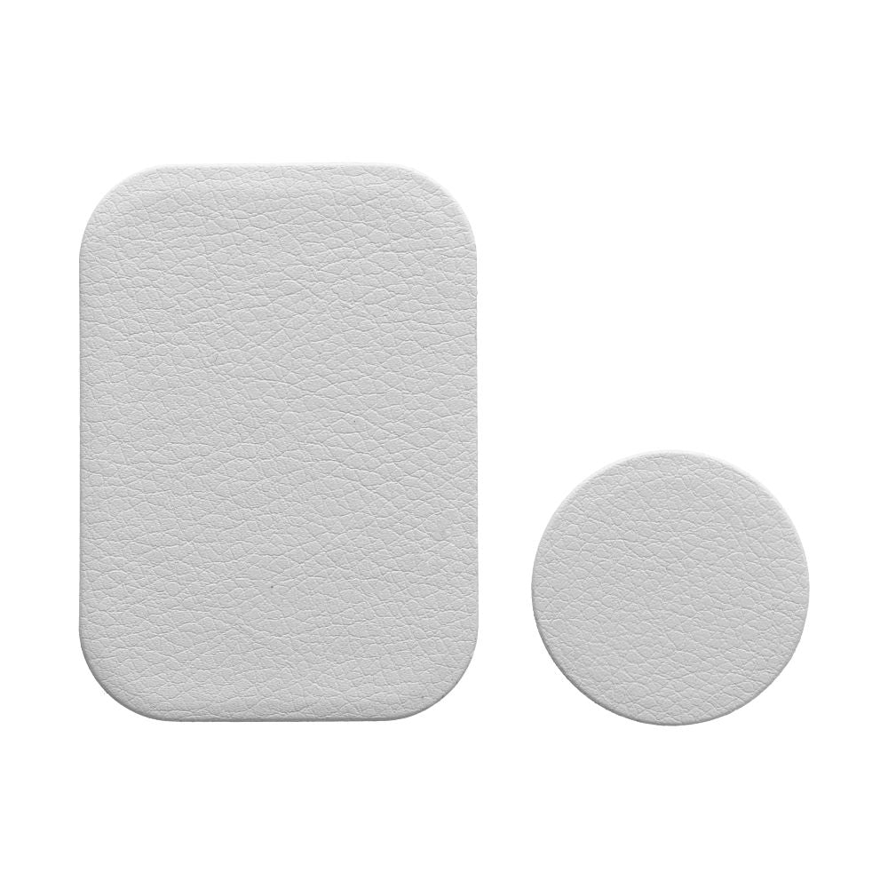 Pegatina Metálica OEM Leather 2in1, Plateada
