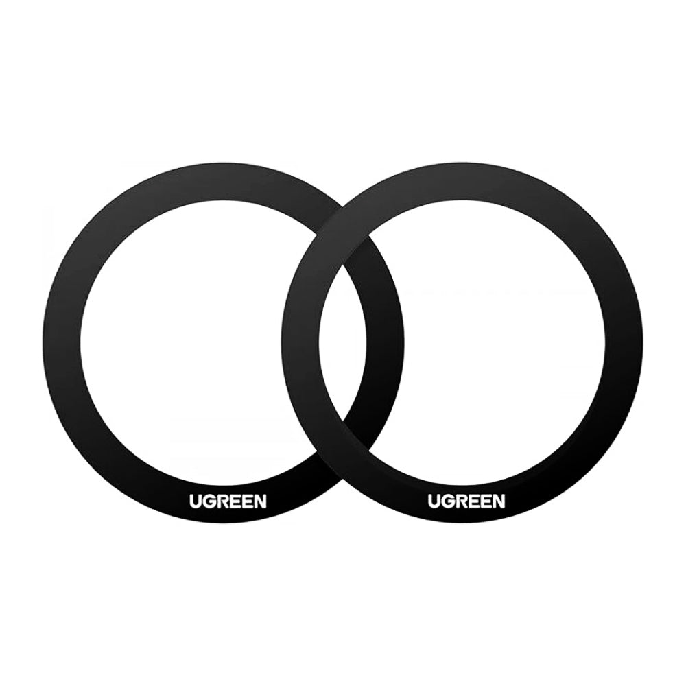 Pegatina Metálica UGREEN LP428 (25766), Set de 2 piezas, Negro