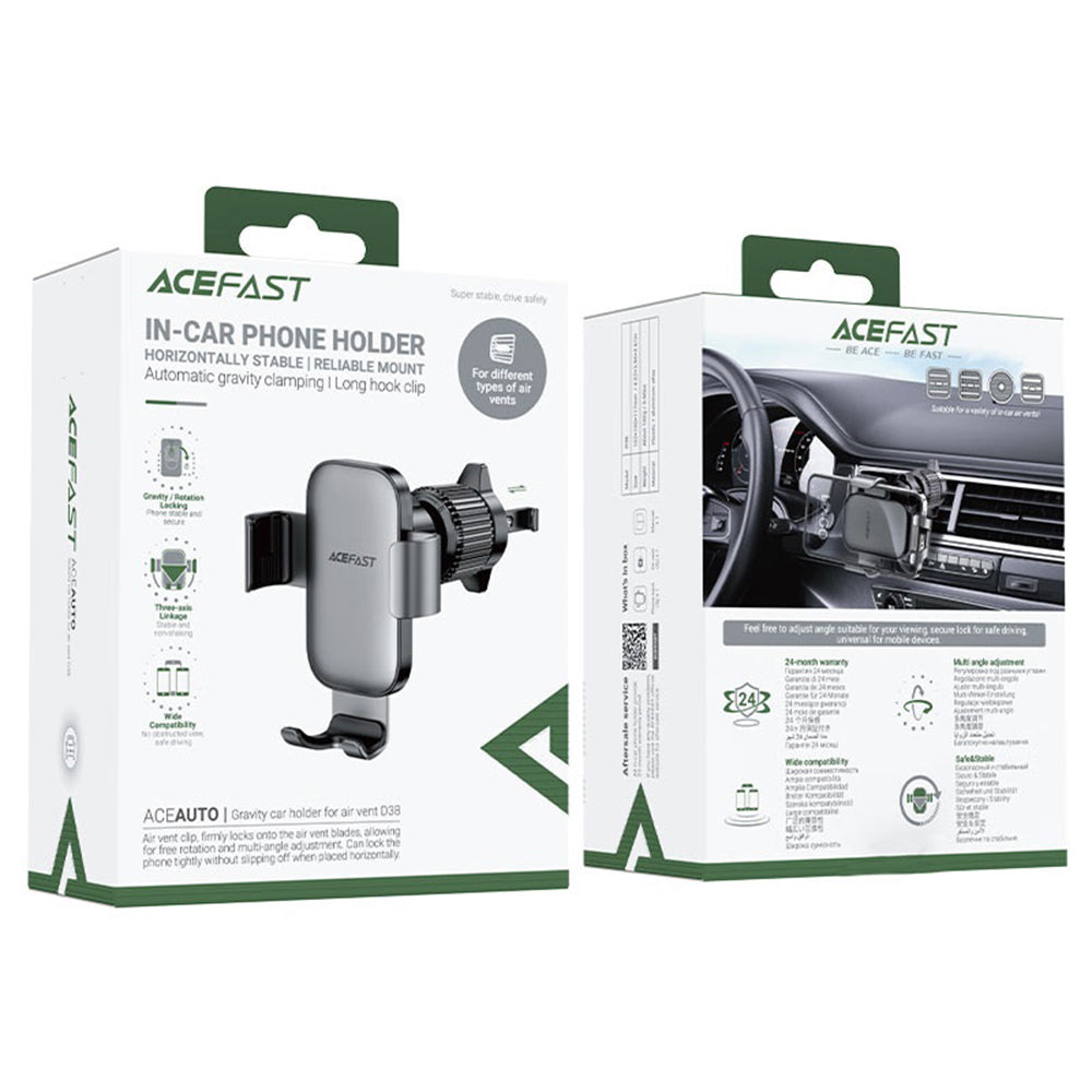 Soporte para Auto Acefast D38, Universal, Gris
