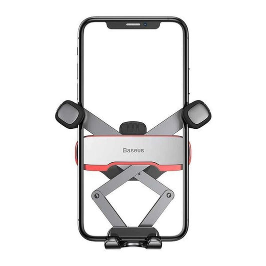 Baseus Mr Hui Gravity Series Soporte de coche, 4.7inch - 6.5inch, Plata SUYL-HU0S