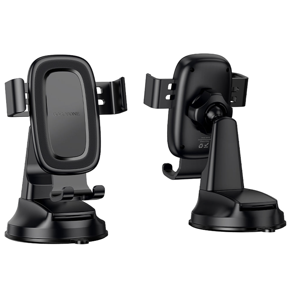 Soporte para Auto Borofone BH130 Follower Gravity, 6.1 pulgadas - 7 pulgadas, Negro