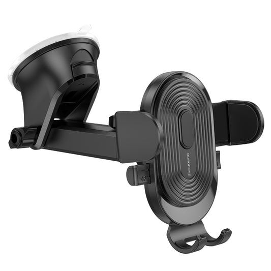 Soporte para Auto Borofone BH85 Experience, 4.7 pulgadas - 7 pulgadas, Negro