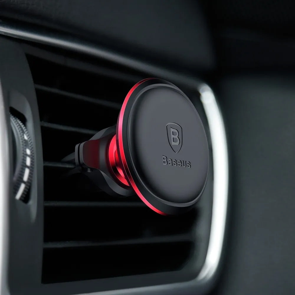 Baseus Soporte magnético para coche, universal, rojo SUGX020009