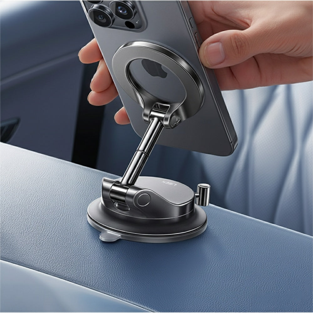 Soporte Auto Magnético Lisen A608, Universal, Negro