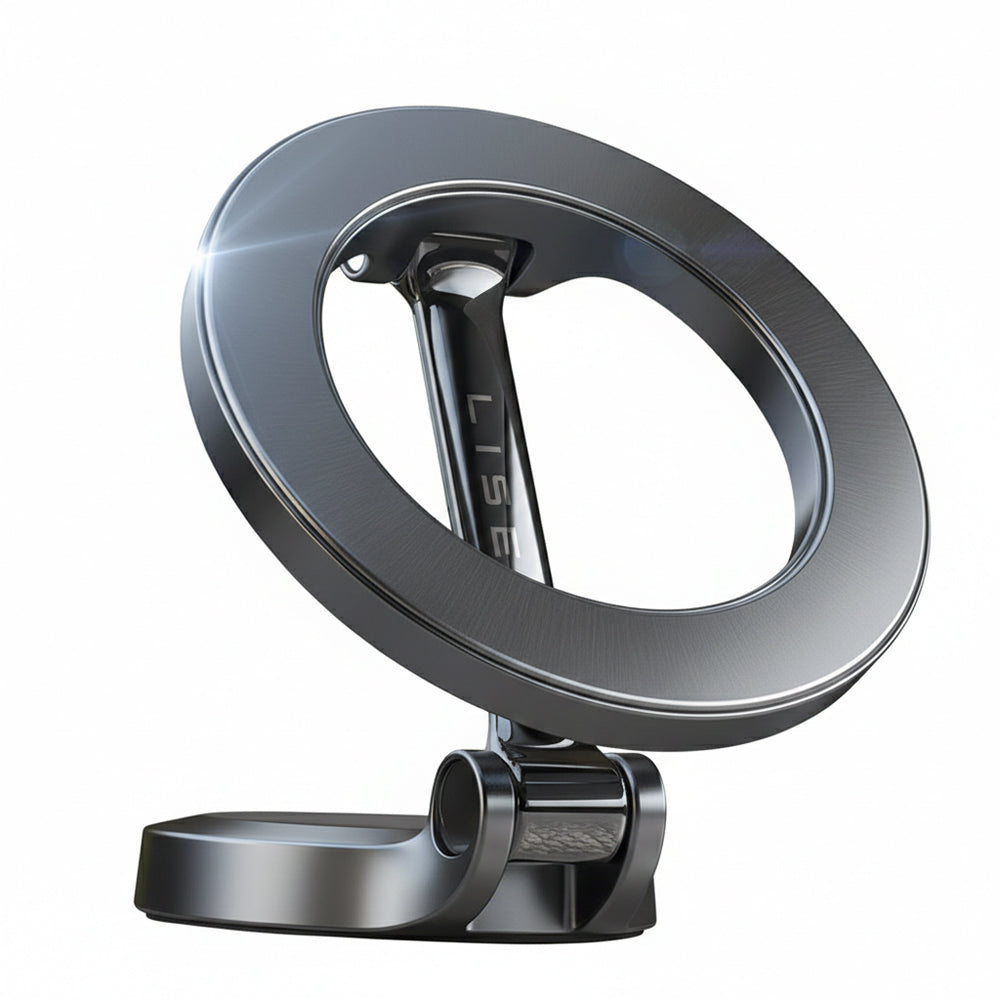 Soporte Auto Magnético Lisen, Universal, Negro YL0224010003