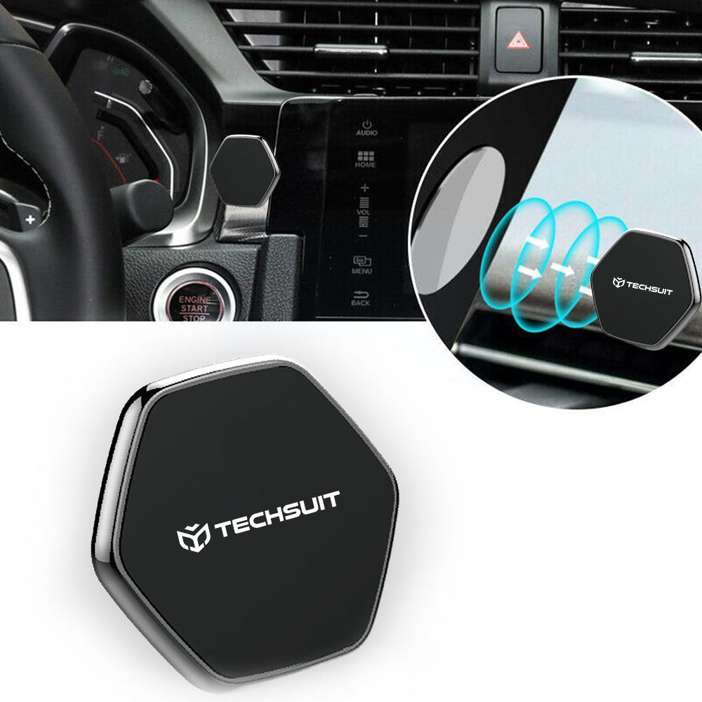 Techsuit HOLD210-C Magnetic Car Holder, Universal, Black