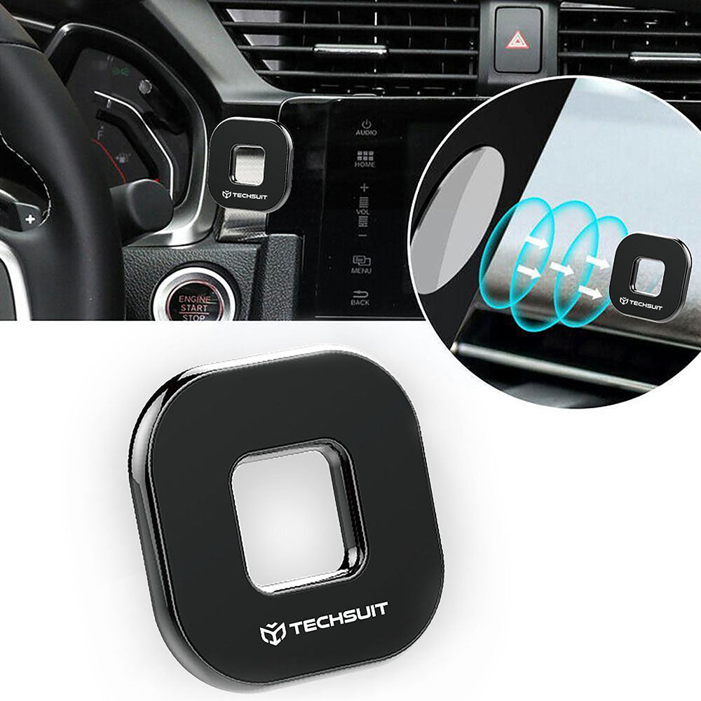 Soporte Auto Magnético Techsuit HOLD210, Universal, Negro