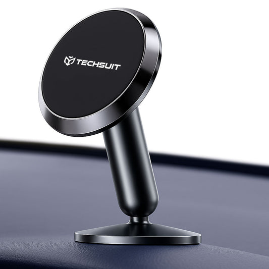 Soporte Auto Magnético Techsuit S11, Universal, Negro